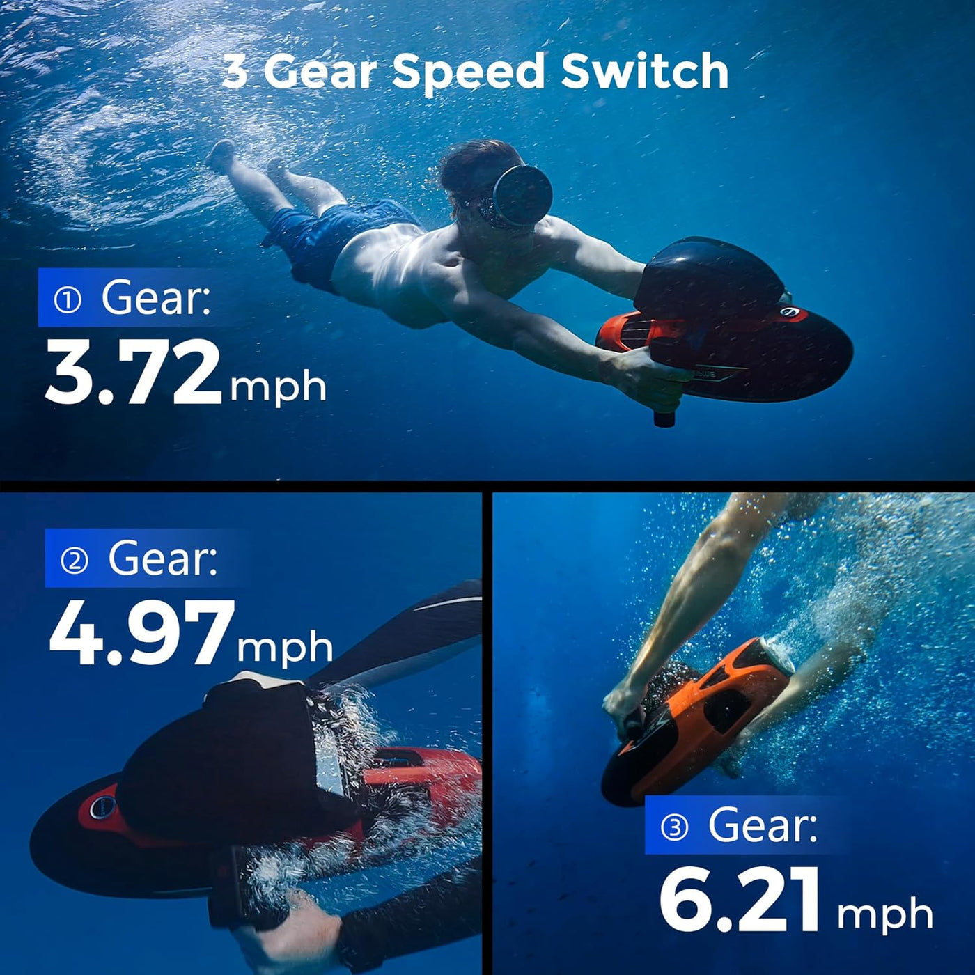 Underwater Scooter Pump Jet Powered